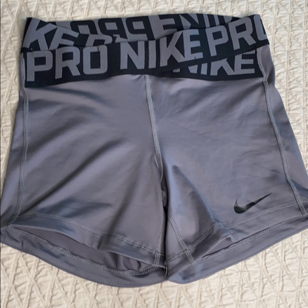 Nike pro compression shorts